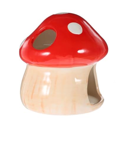 Hamster House Ceramic Hamster Hideout Gerbil Hideout Cave for Dwarf Hamsters and Small Animals