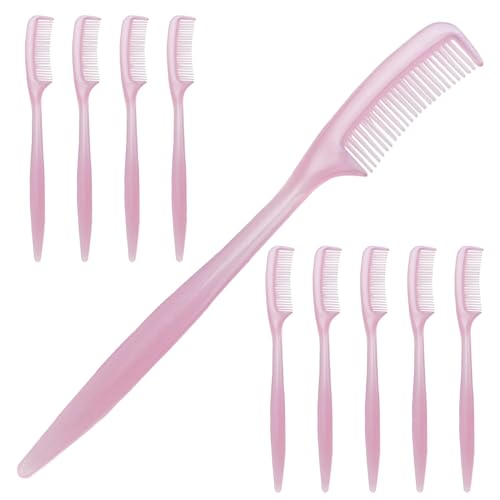 Bunny Brush | 10 Pieces Small Animal Hair Grooming Tool | Hamster Cleaning Supplies | for Tiny Pet Ferret Indoor Home Coat Sensitive Skin Daily Care - color: Pink
