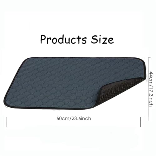 2 Pack Guinea Pig Cage Liners - Washable Guinea Pig Pee Pads, Waterproof Reusable & Anti Slip Guinea Pig Bedding Fast and Super Absorbent Pee Pad for Small Animals Rabbit Hamster Rat - size: 17" 24"（2 pack Polyester）