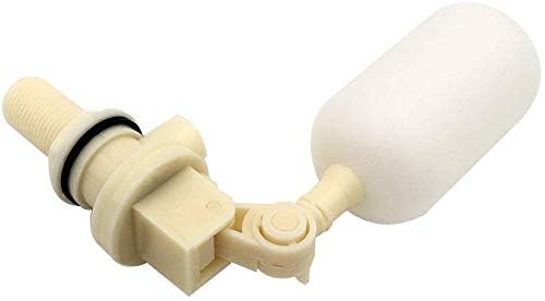 2 Pack Float Valve Stable Water Automatic Pet Water Dispenser Shut Off 1/2" Automatic Waterer Bowl Fill Feed Water Trough with Adjustable Arm Horse Cattle Sheep Pig Dog - size: 2 Float Valve