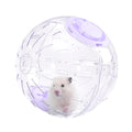 7.9 Inch Hamster Ball, Running Ball Toy, Transparent, Breathable, Reduce Stress, Promote Exercise Health, Easy to Clean, Hamster Accessory, for Syrian Dwarf Hamster, Gerbils, Mice, Small Pets, Purple - color: Purple