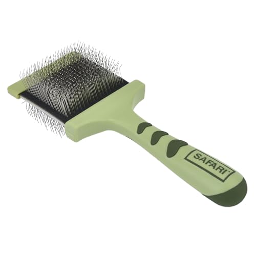 Coastal Pet Safari Dog Flexible Slicker Brush - Dog Brush for Shedding - Undercoat Rake & Grooming Tools for Small & Medium Pets - Small - size: Small