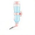 Pink 17oz/500ml No Drip Guinea Pig & Rabbit Water Bottle | Ideal chinchilla water bottle no drip. 500ml leak-proof pink dispenser keeps your small pet's cage clean and dry