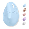 X9 Performance Wireless Vertical Ergonomic Mouse - (BT + 2.4Ghz) - Click in Comfort - Up to 4000 DPI, 6 Button, Rechargeable - Bluetooth Ergonomic Vertical Mouse Wireless - for Mac and PC - Blue - color: Blue