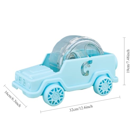 Hamster Running Wheel Car Shape Running Wheel Hamster Exercise Plastic Running Wheel (Blue,L) - color: Blue, size: L