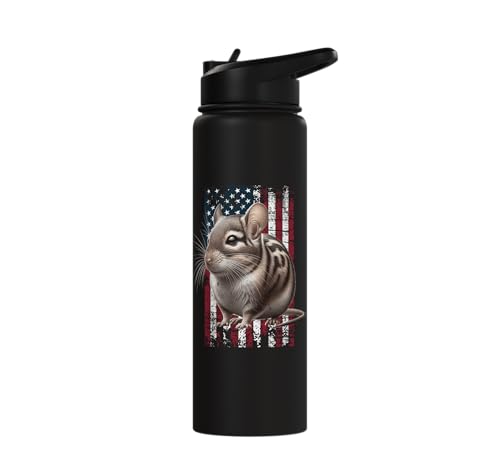 American Degu US Degu Stainless Steel Insulated Water Bottle - color: Black