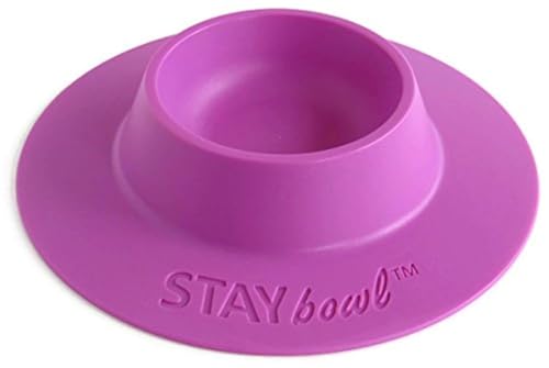 Tip-Proof Ergonomic Pet Bowl for Guinea Pig and Other Small Pets, 1/4-Cup Small Size, Lilac (Purple) - size: Small 1/4 cup