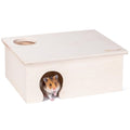 Niteangel Birch Chamber-Maze Hamster Hideout - Small Pets Woodland House Habitats Decor for Hamster Mice Gerbils Mouse