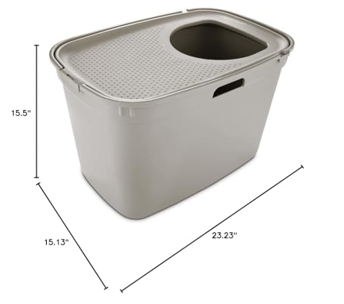 So Phresh by Petco Top-Entry Litter Box Tan 23.2" L X 15.4" W X 15" H