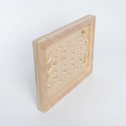 Small Pet Select - Digging Platform-Plywood | Natural Digging Enrichment, Reduces Boredom, For Rabbits, Guinea Pigs, Bunnies & Other Small Pets