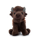 The Petting Zoo Bison Stuffed Animal Plushie, Gifts for Kids, Wild Onez Babiez Zoo Animals, Bison Plush Toy 6 inches - color: Bison