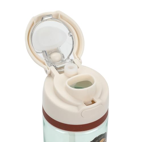 Bioworld Moana & Pua Blue 24 Oz Plastic Water Bottle With Dual Spout Lid - color: Moana & Pua Blue