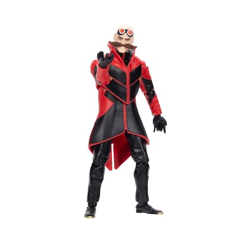Sonic 3 Movie Action Figures 5-Inch Ivo Robotnik Collector Toy Figure, Highly Articulated for Boys Girls - Officially Licensed Sonic The Hedgehog 3 Movie Product - color: Ivo Robotnik