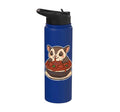 Cute Sugar Glider Spaghetti Pasta Stainless Steel Insulated Water Bottle - color: Royal Blue