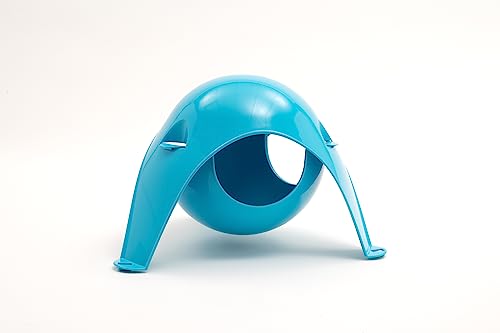 Lixit Igloos and Hideaways for Guinea Pigs, Rats, Mice, Hamsters, Gerbils and Other Small Animals (Blue, Large Space Pod) - color: Blue, size: Large Sapce Pod