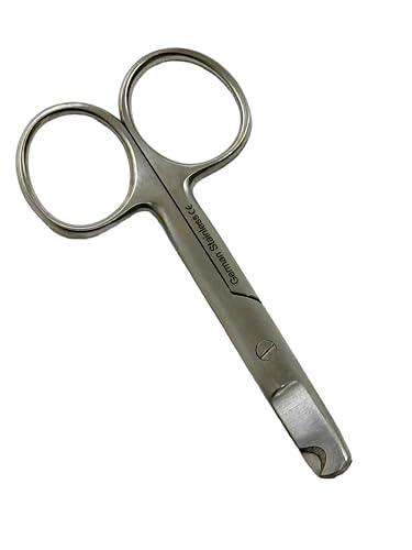 3.5" Pet Nail Trimmer Scissors for Cats, Dogs, and Small Animals - Sharp Blades - German Stainless Steel