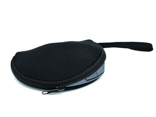 Soft Storage Case for Logitech M570 Wireless Trackball Mouse | M570 Mouse Neoprene Travel Carrying Case - Upgrade Version No Shake (Black, Case Only)