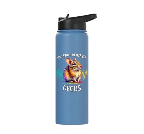 Degu ECG Degu Stainless Steel Insulated Water Bottle - color: Light Blue