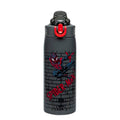Zak Designs Marvel Spider-Man Sage 19oz Leak-Proof Straw Kids Water Bottle | BPA Free, Insulated Stainless Steel, Cupholder Friendly, Dishwasher Safe, Lid Lock, Handle, For School, Home, Travel, Outdoor - color: SpiderMan (Sage)