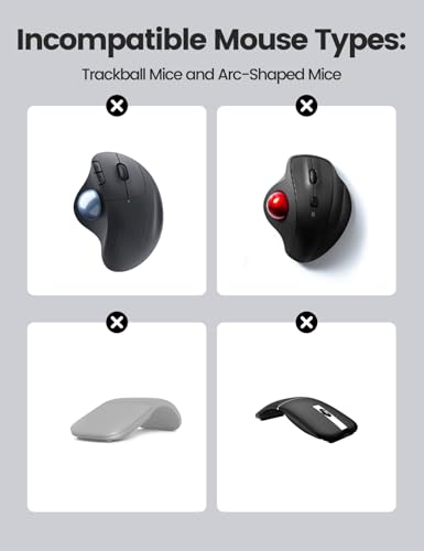 Vaydeer Undetectable Mouse Mover, Air 3 Mouse Jiggler with Adjustable Timer | Ultra-Slim Design, 4 Adjustable Intervals, Quiet Driver-Free Setup - color: Dark Blue, style: Button Control