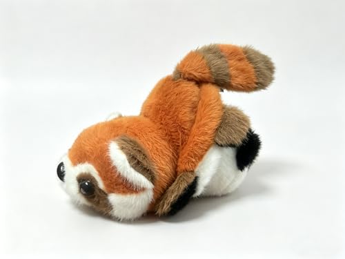 YUKOUQIAN Red Panda Stuffed Animal Cute Panda Plush Doll Toy 8 inch for Girls Boys Christmas (tranf Panda red Panda) - style: tranf panda red panda