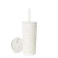 Simple Modern Iced Coffee Tumbler, Insulated | 20oz | Leopard | Reusable Stainless Steel Cup, Travel Mug, Water Bottle with Straw | Cupholder Friendly & Spill Resistant, Cream Leopard - color: Pattern: Cream Leopard, size: 20 Ounces