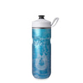 HydraPak Polar Sport Insulated Water Bottle (20oz, Pulse Blue) | High Flow, BPA Free, Tri-Layer Insulation, Leakproof, Dash Handle, Easy Squeeze, Self-Sealing Cap, for Sports - color: Pulse Blue, style: 20oz/600ml