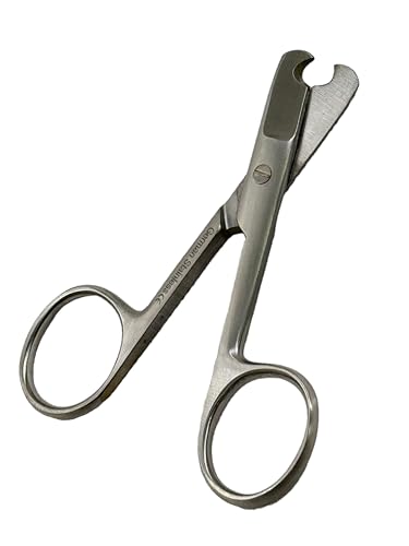 3.5" Pet Nail Trimmer Scissors for Cats, Dogs, and Small Animals - Sharp Blades - German Stainless Steel