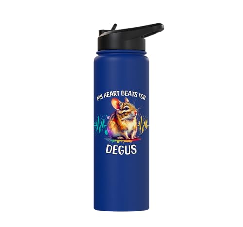 Degu ECG Degu Stainless Steel Insulated Water Bottle - color: Royal Blue