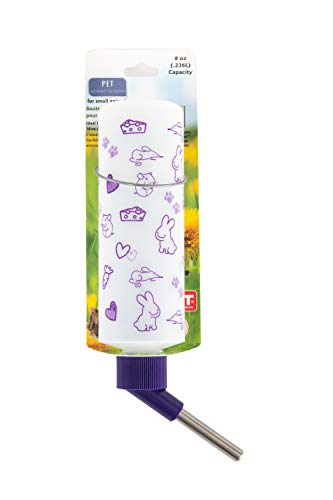 Lixit Corporation SLX0340 All Weather Hamster Water Bottle, 8-Ounce (671020) - color: Frosted All Weather, size: 8 Ounce