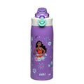 Zak Designs Disney Princess Sage Kids Water Bottle For School or Travel, 19oz Stainless Steel Water Bottle With Straw, Handle, and Leak-Proof, Pop-Up Spout Cover (Ariel, Moana, Rapunzel, Tiana) - color: Princess (Ariel, Moana, Rapunzel, Tiana)