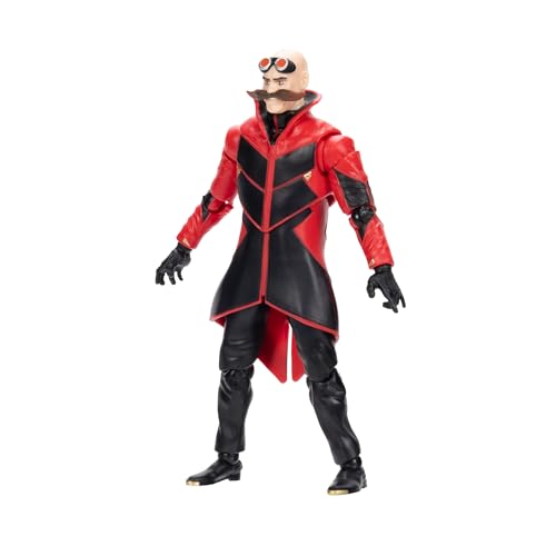 Sonic 3 Movie Action Figures 5-Inch Ivo Robotnik Collector Toy Figure, Highly Articulated for Boys Girls - Officially Licensed Sonic The Hedgehog 3 Movie Product - color: Ivo Robotnik