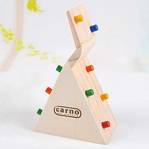 Litewoo Hamster Hut with Climbing Toy Wooden House for Pet Dwarf Hamster Gerbil Rat Small Animal