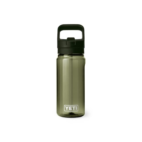YETI Yonder 600 ml/20 oz Water Bottle with Yonder Straw Cap, Olive - color: Olive, size: 20 Ounces