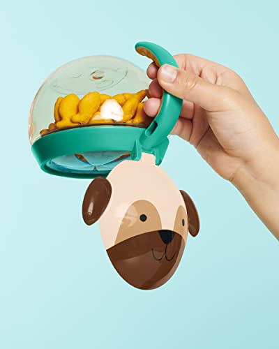 Skip Hop Baby Snack Container, Mealtime Snack Cup, Pug - color: Pug, size: 1 Count (Pack of 1)