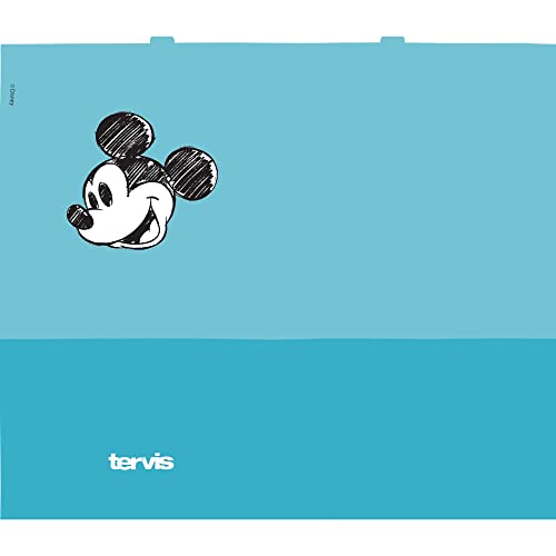 Tervis Disney Fundamentals Collection Made in USA Double Walled Insulated Tumbler Travel Cup Keeps Drinks Cold & Hot, 24oz Water Bottle, Mickey - color: Mickey, size: 24oz - 1pk