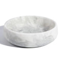 White Dog Bowl, Marble Dog Food Bowl, Non-Slip Water Dish Large, Heavy Duty Pet Bowl for Large Dogs, African Natural Marble, Holds 6 Cups(6lbs) - color: Namib Fantasy, size: L