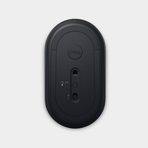 Dell Pro Wireless Mouse MS355, Silent Click, Bluetooth | AA Battery, 3 Year Advanced Exchange, Symmetrical Design, 2.4 GHz, Black - color: Black