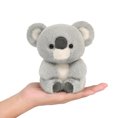 Ditucu Palm-Sized Koala Stuffed Animals Cute Soft Plush Doll Small Plushies Toys Gifts for Kids Grey 6 inch - style: Koala