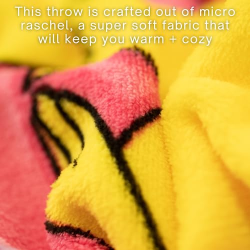 Franco Pokemon Anime Pikachu and Eevee Kids Bedding Super Soft Micro Raschel Throw, 46 in x 60 in, (Official Licensed Product) (Pack of 6) - color: Pokemon Girl, size: 46 in x 60 in (Pack of 6)