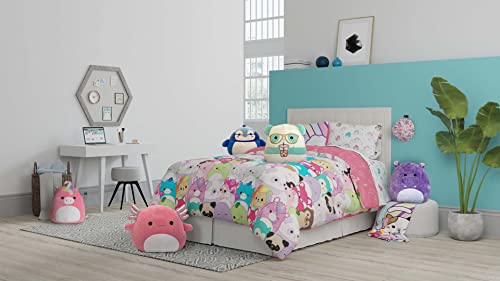 Franco Squishmallows Bedding Super Soft Comforter and Sheet Set with Sham, 5 Piece Twin Size - color: Squishmallows, size: 5 Piece Twin Size