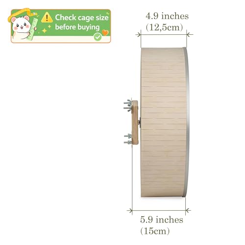 16" Silent Chinchilla Exercise Wheel