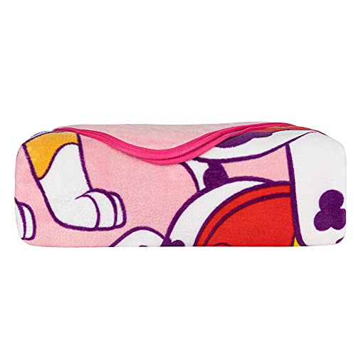Paw Patrol Girls Kids Bedding Super Soft Plush Micro Raschel Blanket, 62 in x 90 in, (Official) Nickelodeon Product By Franco - color: Paw Patrol Girls, size: 62 in x 90 in