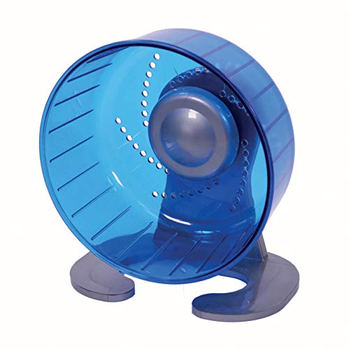 Hamster Exercise Wheel, Silent Spinner Hamster Running Wheels, Diameter 6.7 inch, Blue - color: Blue, size: 6.7 Inch