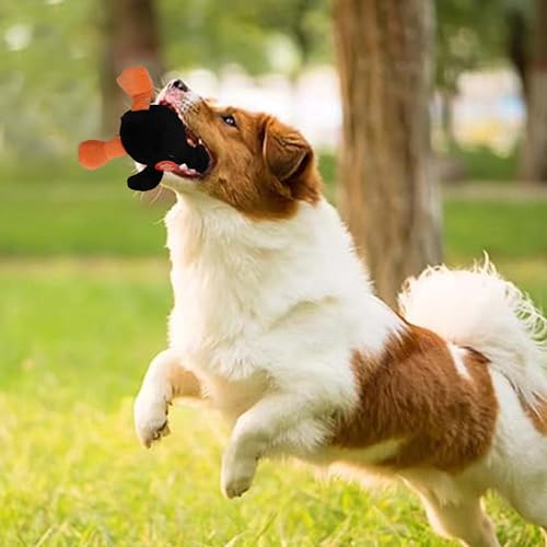 SPOT Chirpies Plush Dog Toy – Bird Sound Squeaky Toy for Small and Medium Dogs, Light to Moderate Chewers, Stretchy Bungee Neck, Recycled Stuffing – 14 in, Assorted Styles