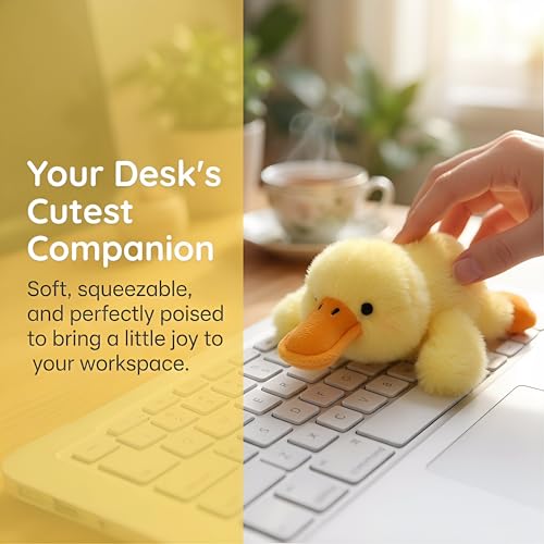 YUKOUQIAN Duck Stuffed Animal Cute Plush Doll Toy 5.5 inch for Girls Boys Christmas (pa Duck) - style: pa duck