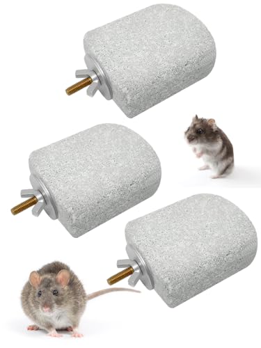 Lava Ledges for Rats 3 Pack Hamster Climbing Ledge Platform Pumice Ledge Shelf Pet Chewing Grinding Toys Small Animals Cage Accessories for Mouse Guinea Pig Gerbil Gray - color: Gray, size: 3 PCS 2.95 x 2.55 x 0.98 inches