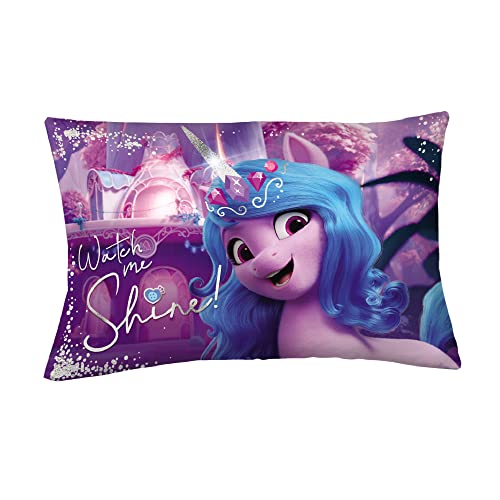 Franco Kids Bedding Super Soft Microfiber Reversible Pillowcase, 20 in x 30 in, My Little Pony - color: My Little Pony