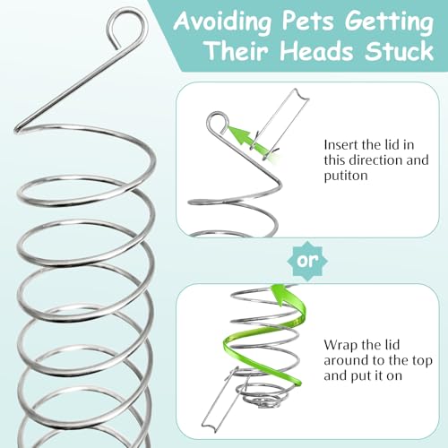 3 PCS Rat Enrichment Toys Stainless Steel Rat Foraging Toy Hanging Slow Feeder Mice Fruit Vegetable Skewer Food Holder Cage Accessories for Rodent Dwarf Hamster Gerbil