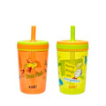Zak Designs Dr. Seuss Kelso Toddler Cups For Travel or At Home, 15oz 2-Pack Durable Plastic Sippy Cups With Leak-Proof Design is Perfect for Kids (One Fish, Two Fish) | BPA Free, Plastic, Sippy Cups, Cup Holder Friendly, Dishwasher Safe, Easy to Clean, Fo
